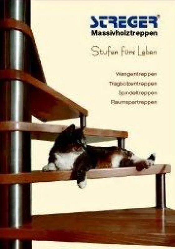 Neuer Holztreppen-Katalog von STREGER Massivholztreppen GmbH