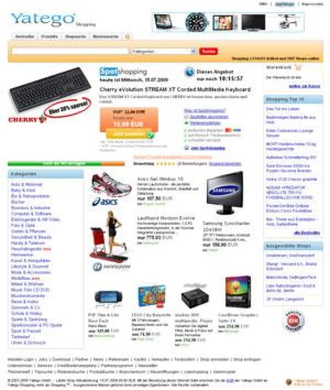 Yatego verschickt Newsletter mit Inxmail Professional