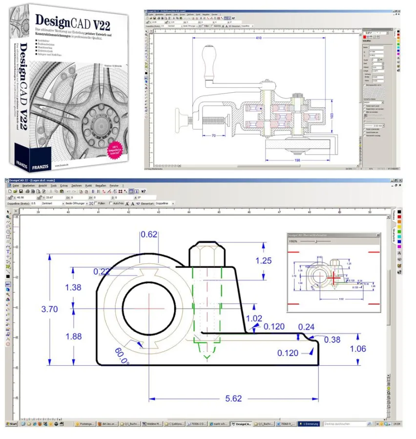 CAD Software DesignCAD V22 kostenloser Download
