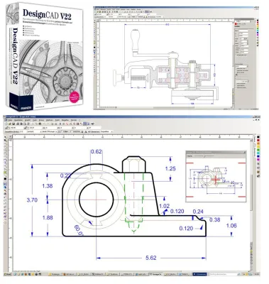 Bild: Franzis - Gratis Konstruktionssoftware DesignCAD 22 zum Download