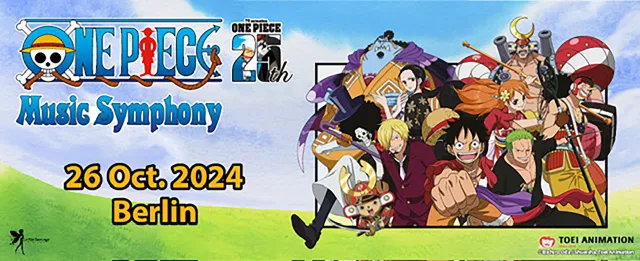 Anime trifft Klassik: Das ONE PIECE Music Symphony Orchesterkonzert zum 25. Jahrestag Bild: Anime trifft Klassik: Das ONE PIECE Music Symphony Orchesterkonzert zum 25. Jahrestag