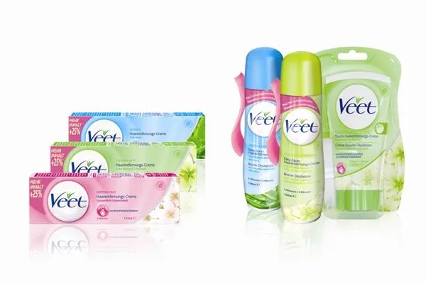 Bild: Sprühend-leicht zu seidig-glatter Haut - Die neue Veet Easy-Spray Haarentfernungs-Creme