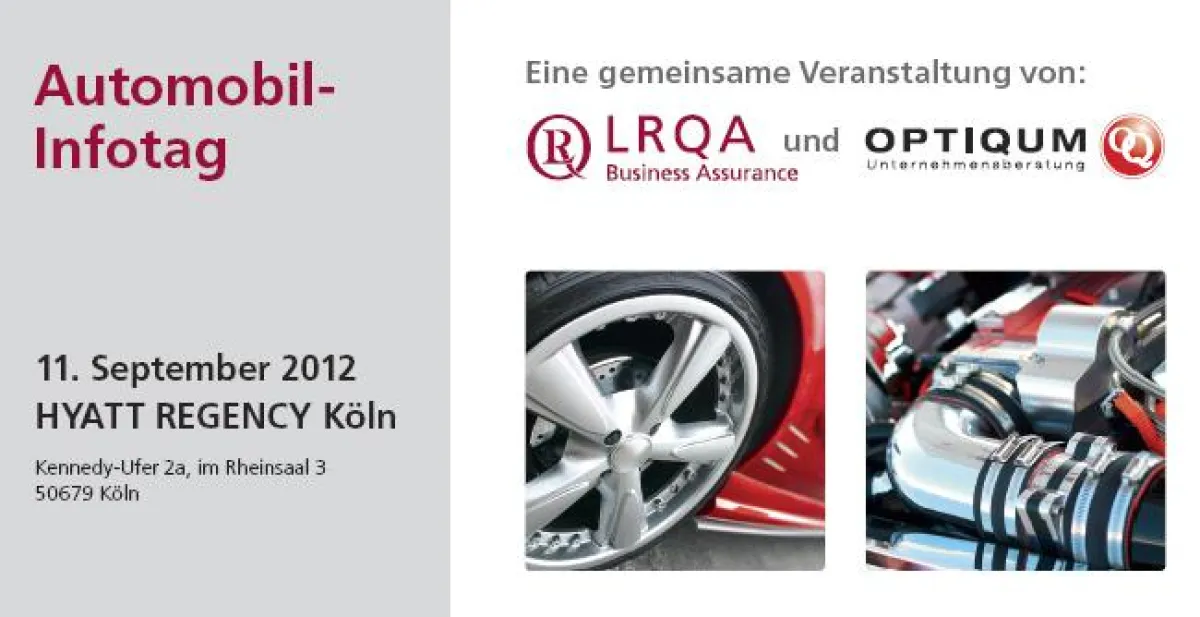 Automobil-Infotag