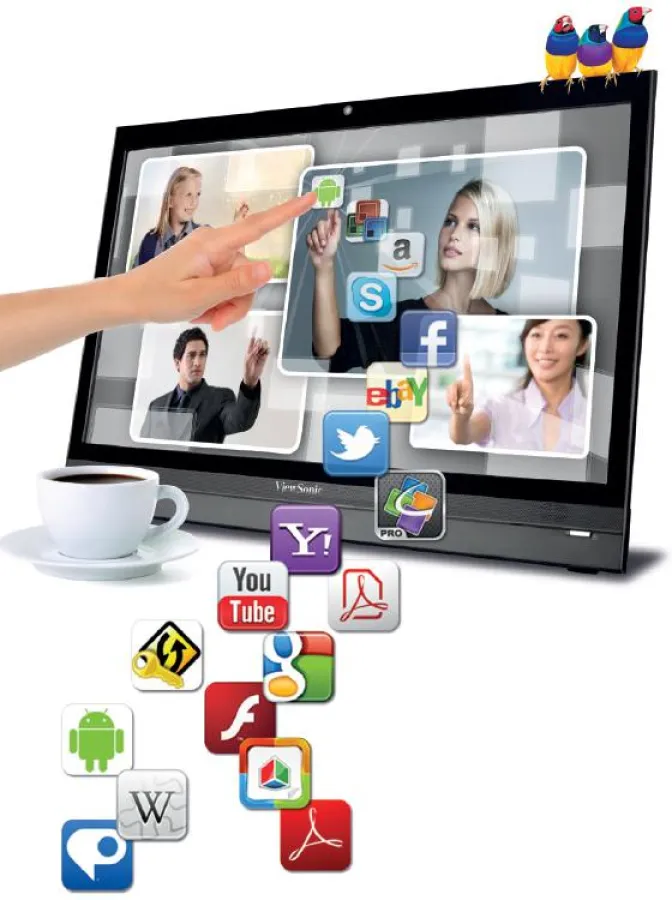 Das Smart Display VSD220 von ViewSonic