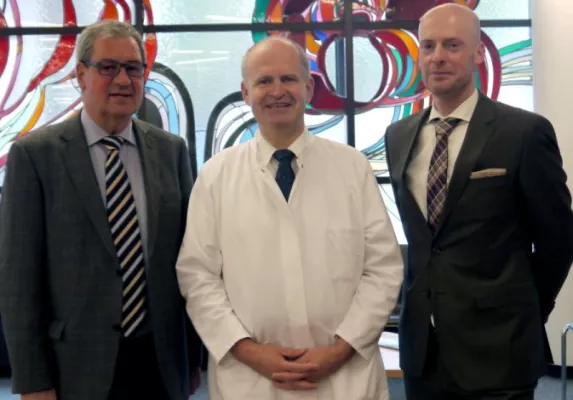 Bild: Förderverein des St. Franziskus-Hospitals neu aufgestellt - Neuer Vorstand im Amt