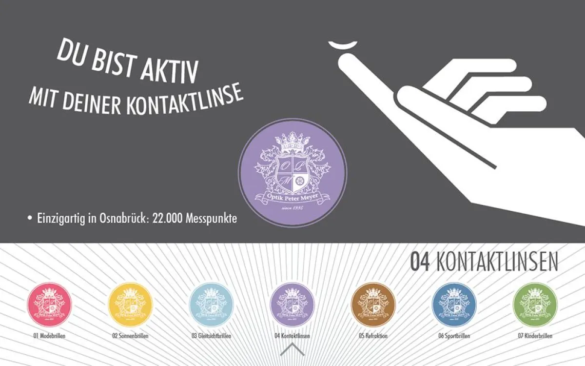 Optik Peter Meyer, Ihr Kontaktlinsenspezialist