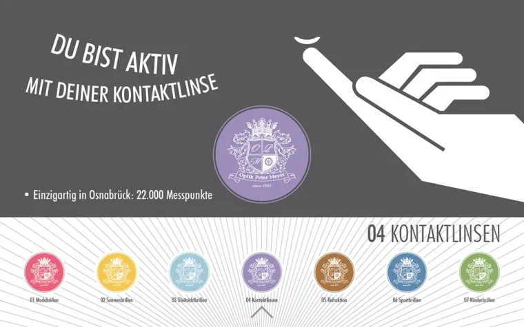 Kontaktlinsen bieten zahlreiche Möglichkeiten Bild: Kontaktlinsen bieten zahlreiche Möglichkeiten