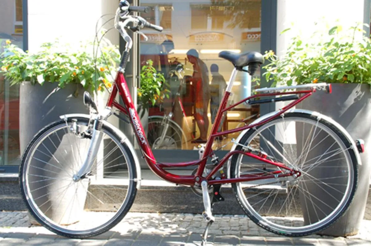 Rot, robust und schnell - Fahrrad sucht neuen Besitzer