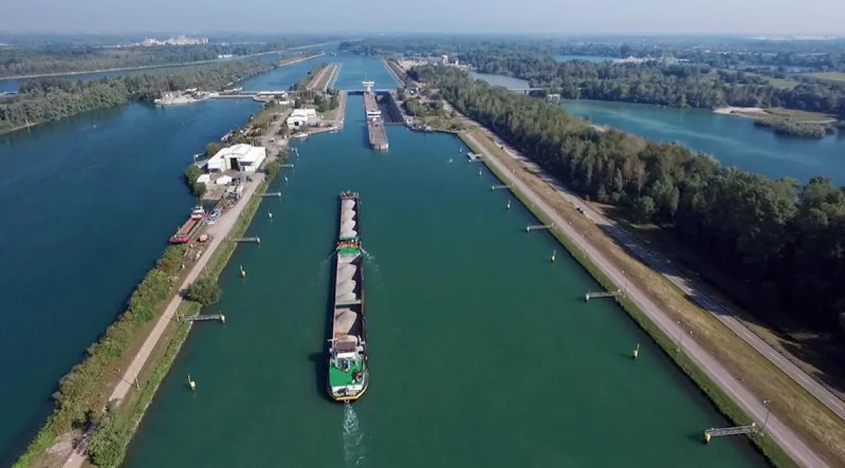Der Rhein bei Iffezheim (Bundesanstalt für Wasserbau)