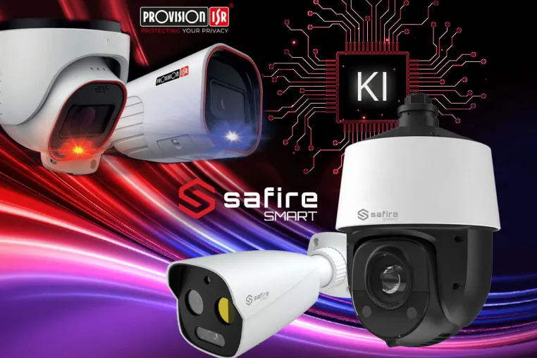 Bild: Jetzt bei BKH: Smarte Videoüberwachung mit Kameras von SAFIRE SMART und Provision-ISR