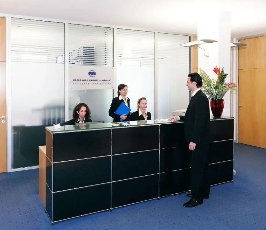 Das Business Center in der Düsseldorfer Königsallee