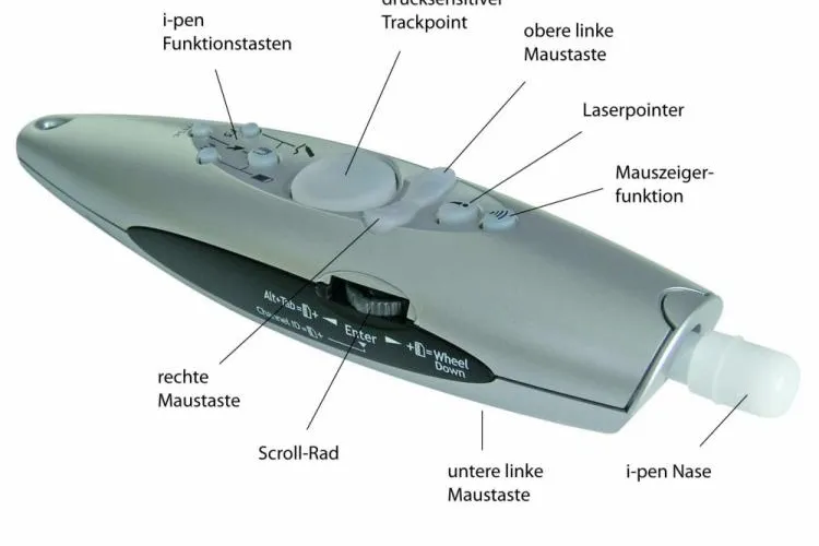 „i-pen“ macht Wände und Tafeln zum interaktiven Whiteboard Bild: „i-pen“ macht Wände und Tafeln zum interaktiven Whiteboard