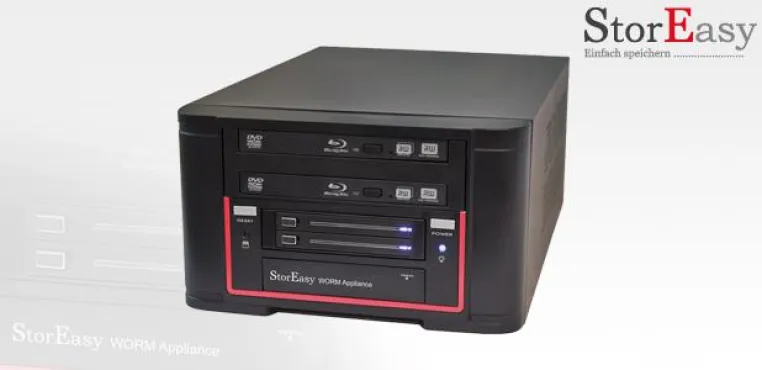 Revisionssichere Archivierung mit der StorEasy WORM Appliance Bild: Revisionssichere Archivierung mit der StorEasy WORM Appliance