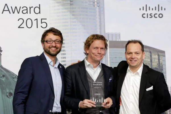 Bild: Controlware ist Bester Enterprise Partner 2015 von Cisco