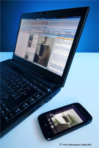 Bild: Neue Windows Phone App: GINY Mobile - die mobile Erweiterung zur Werksrundgangsoftware GINY