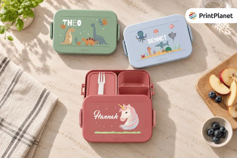 Mepal Brotdose mit Namen: Praktische Bento-Lunchbox für Kita und Schule Bild: Mepal Brotdose mit Namen: Praktische Bento-Lunchbox für Kita und Schule