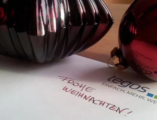 Bild: tegos GmbH Dortmund: Spenden statt Geschenke als Weihnachtsmotto 2012