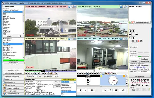 Bild: Videosysteme von digivod in EBÜS integriert
