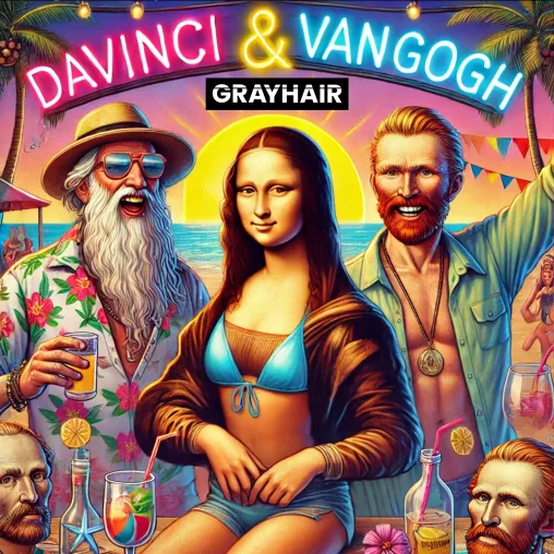 Bild: KI lässt Da Vinci und Van Gogh in Partyhit wieder auferstehen 