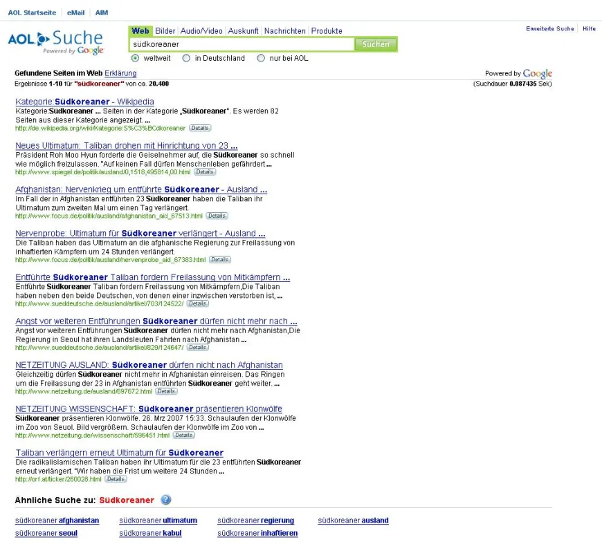 Neues Query-Adapted-Clustering von neofonie
