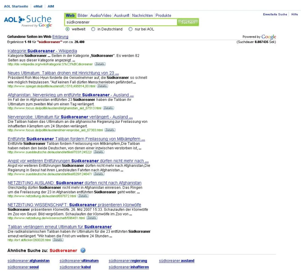 Neues Query-Adapted-Clustering von neofonie