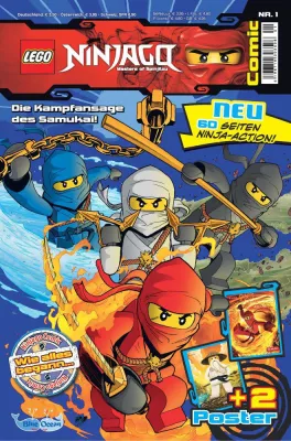 Bild: 60 Seiten pure Ninja-Action Blue Ocean veröffentlicht „LEGO® Ninjago™“-Comic