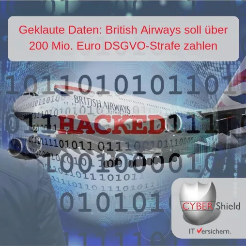 Datenschutzverletzung: British Airways soll über 200 Millionen Euro Strafe zahlen Bild: Datenschutzverletzung: British Airways soll über 200 Millionen Euro Strafe zahlen