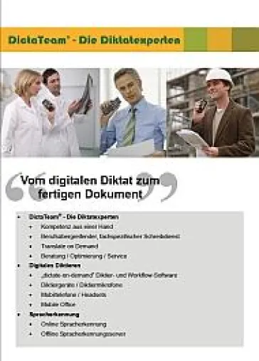 Bild: Support für Olympus DSS Player und Olympus Diktiergeräte