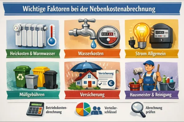 Mietrecht: Welche Nebenkosten darf der Vermieter weitergeben? Bild: Mietrecht: Welche Nebenkosten darf der Vermieter weitergeben?