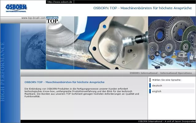 Bild: Maschinenbürsten zur Einbindung in Fertigungsprozesse - Neue Webseite des Bürstenherstellers ist online