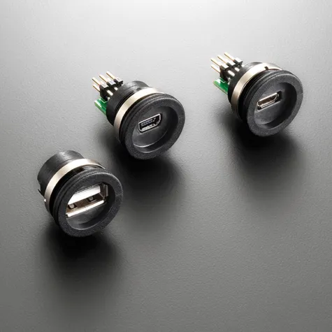 Kleiner geht nicht – USB im M16-Gehäuse Bild: Kleiner geht nicht – USB im M16-Gehäuse