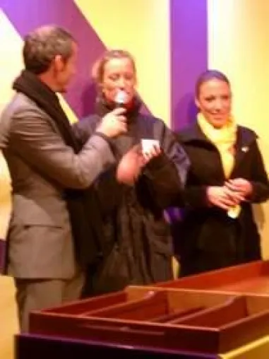Harald Pignatelli moderiert beim Hoffest Bild: Harald Pignatelli moderiert beim Hoffest