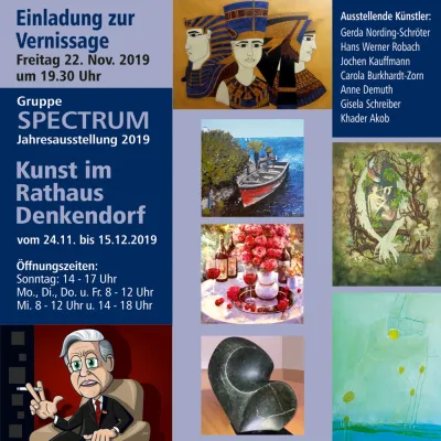 Bild: Ausstellung der Künstlergruppe SPECTRUM 2019