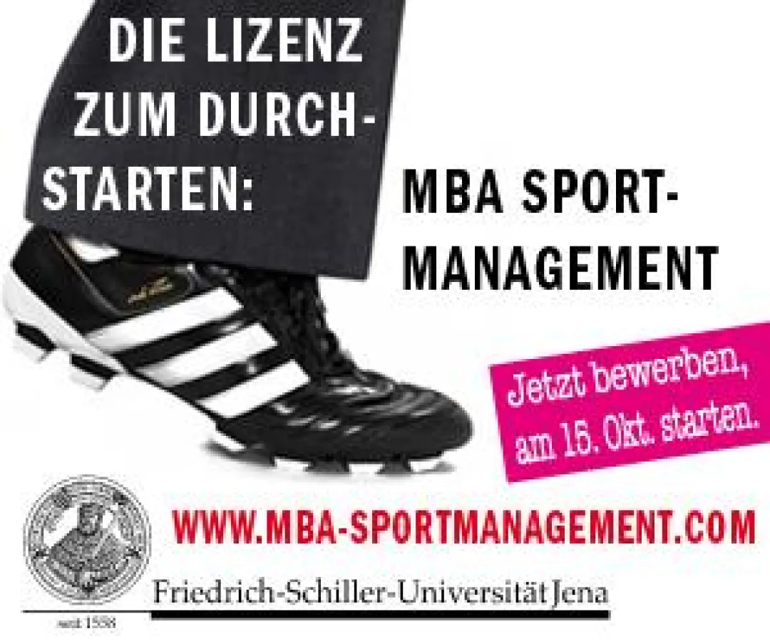 MBA-Sportmanagement der Uni Jena