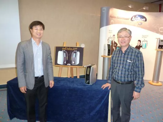 Exzellente Handelsbeziehungen und glänzende Bilanz beim Marktführer für Wasser-Ionisierer Bild: Exzellente Handelsbeziehungen und glänzende Bilanz beim Marktführer für Wasser-Ionisierer