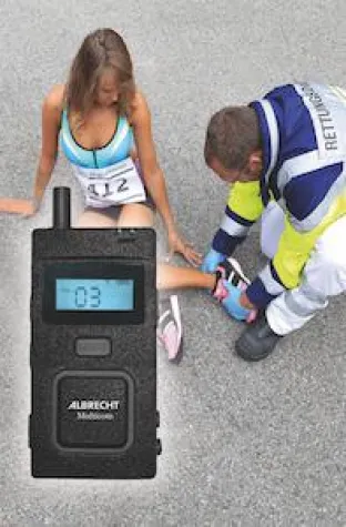 Albrecht Multicom: Zuverlässiger Dialog im Rettungseinsatz in ausgezeichneter Sprachqualität Bild: Albrecht Multicom: Zuverlässiger Dialog im Rettungseinsatz in ausgezeichneter Sprachqualität
