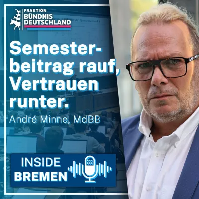 Bild: BÜNDNIS DEUTSCHLAND kritisiert Erhöhung des Semesterbeitrags in Bremen scharf