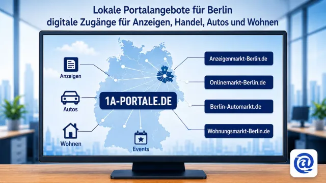 Bild: Berlin erhält mit 1A-Portale.de zentrale Einstiege für lokale Angebote und Handel
