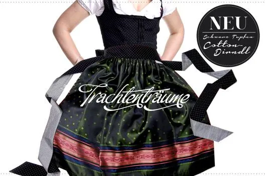 Bild: Die Dirndlschürze macht den indidivuellen Look