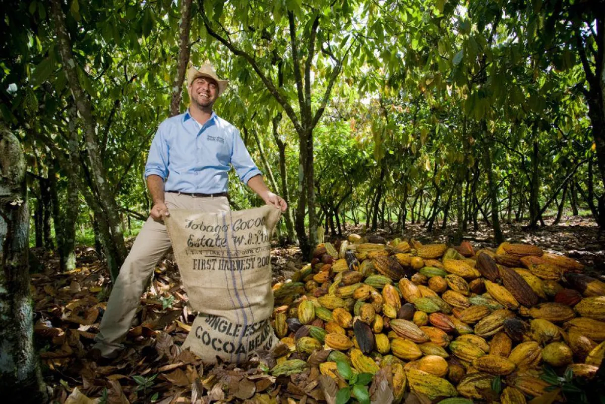 ?Auf der Plantage von Duane Dove in Tobago?