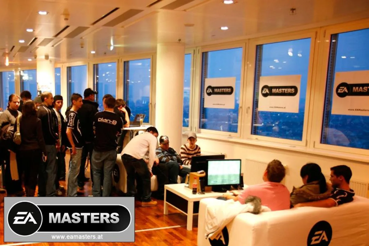 EA MASTERS im 30.Stock des Wiener Floridotower