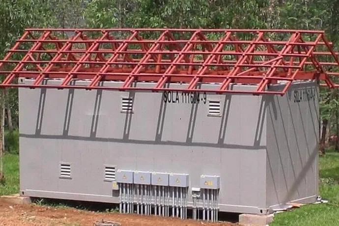 Bild: Unabhängige ländliche elektrische Solarstromversorgung für das Ausbildungszentrum SAN MARCO in Kigali/Ruanda