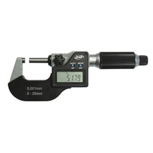 Bild: Bügelmessschraube Digital IP65 mit 2mm Spindelsteigung als Neuheit bei Metav Werkzeuge