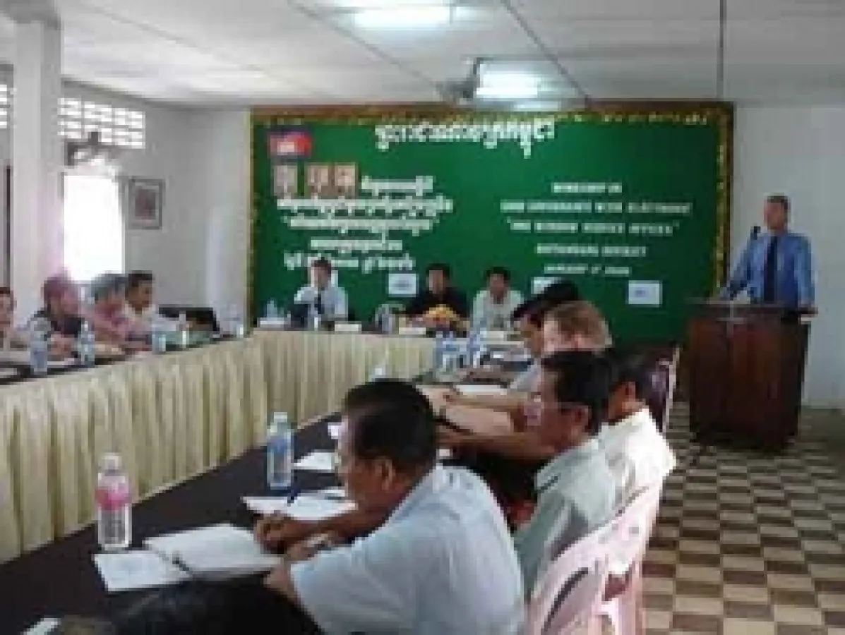 Kickoff-Meetings am 16.01.06 in Siem Reap