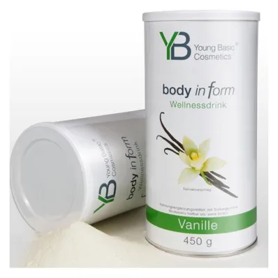 Bild: Der neue body in form Wellnessdrink mit Stevia von Young Basic Cosmetics
