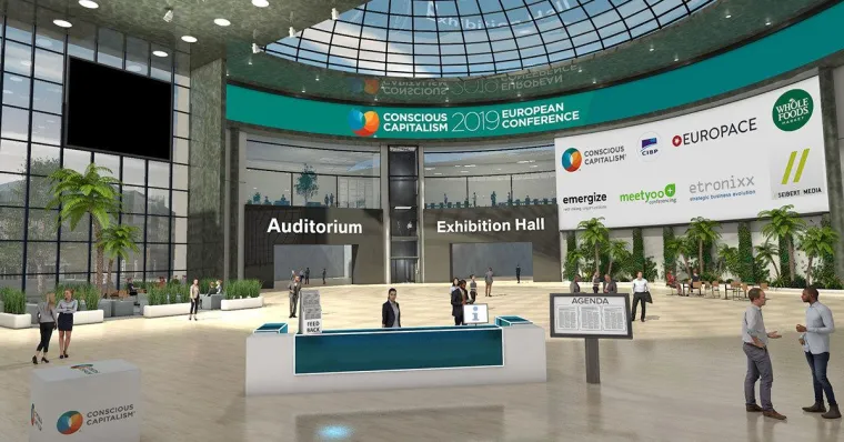 Bild: Die „Conscious Capitalism European Conference” mit Live-Stream von meetyoo conferencing