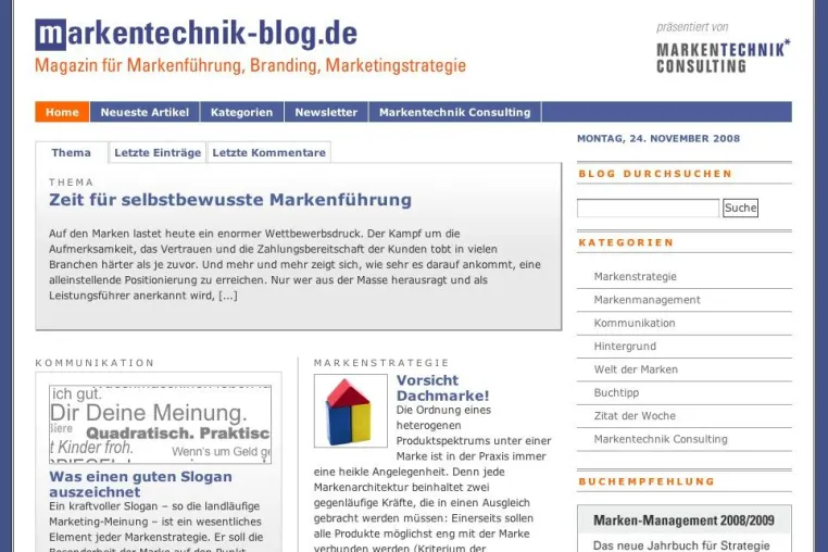 Bild: Neues Online-Magazin für Markenführung, Branding und Marketingstrategie