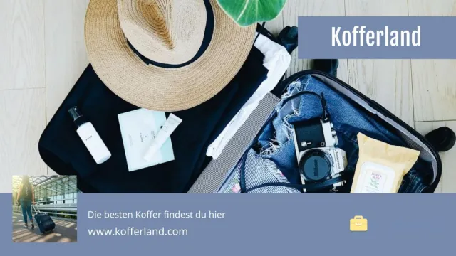 Bild: Kofferland vergleicht modernes Reisegepäck