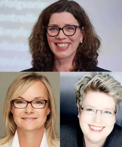 Bild: FIM e.V. stellt sich mit ihrem neuen Vorstand für „Frauen im Management 4.0“ auf