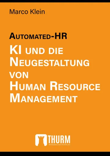 Bild: KI in HR: Neues Buch von Dr. Marco Klein entwirft ein radikal neues Betriebsmodell für Human Resources